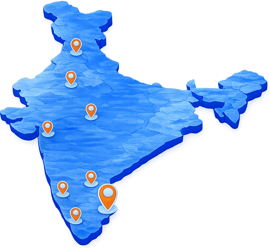 AVR Branch Network Map